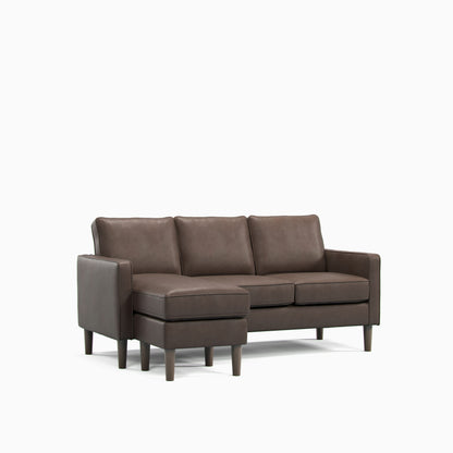 Model 46 - Reversible Chaise Sofa Faux Leather