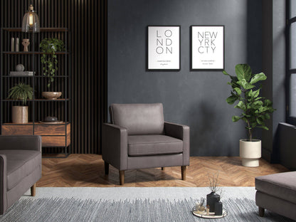 Model 46 - Armchair Faux Leather