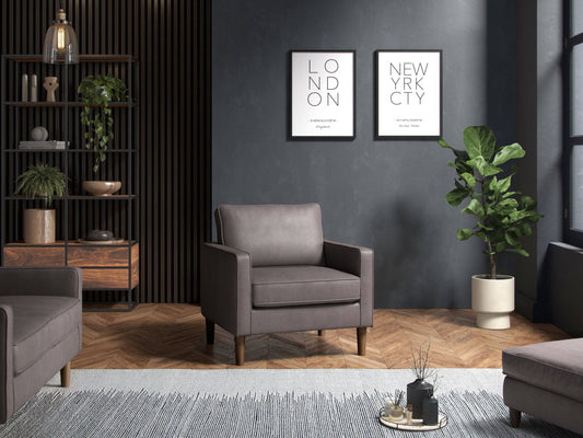 Model 46 - Armchair Faux Leather