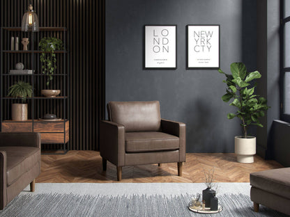 Model 46 - Armchair Faux Leather