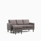 Model 46 - Reversible Chaise Sofa Faux Leather