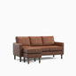 Model 46 - Reversible Chaise Sofa Faux Leather